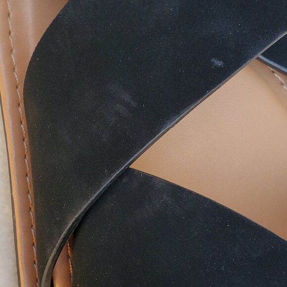 NWOT Shein black and tan flat sandals - Picture 10 of 10